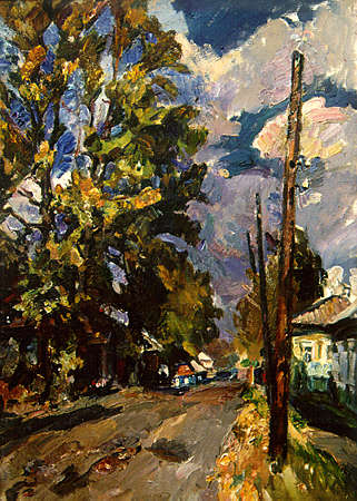Artist Abram Rabkin