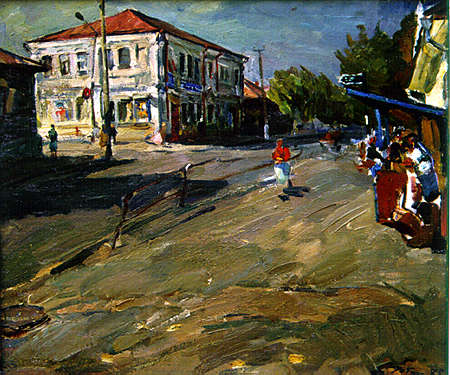 Artist Abram Rabkin
